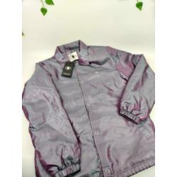 (Maat M) Daily Paper Purple Okavango Coach Bomber Jacket