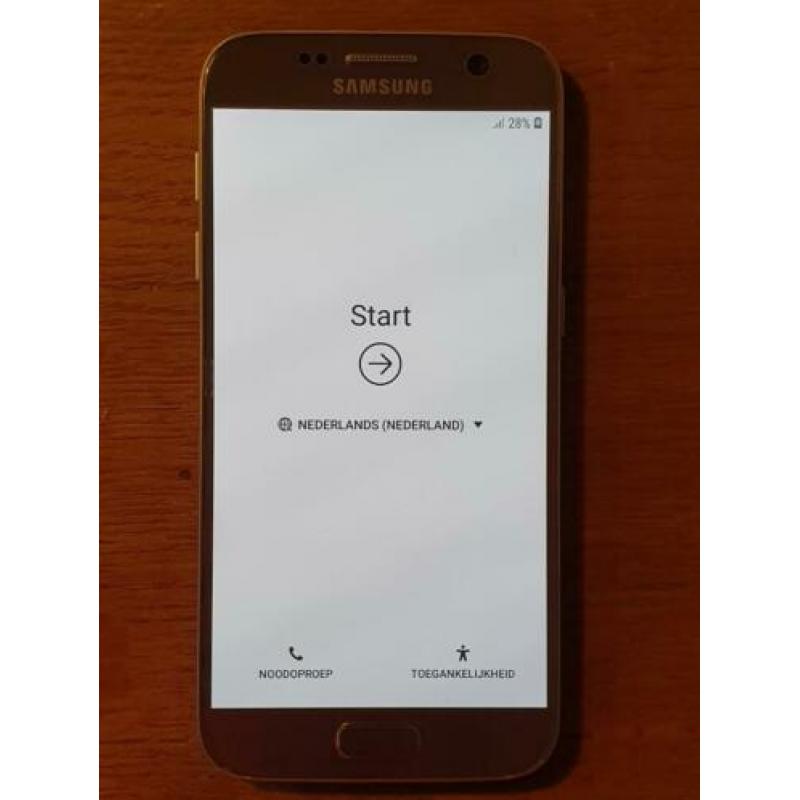Samsung Galaxy S7 zilver incl hoesjes