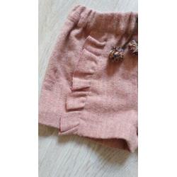 Lief oud roze broekje Zara mt 86 ZGAN