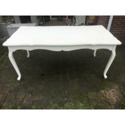 Queen ann tafel brocante eettafel
