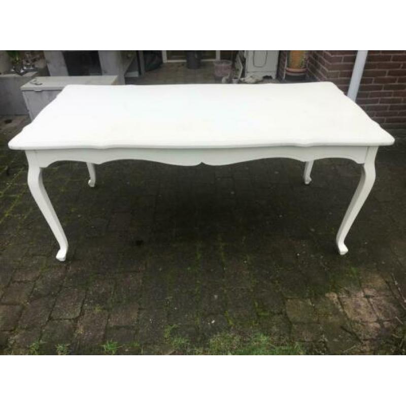 Queen ann tafel brocante eettafel