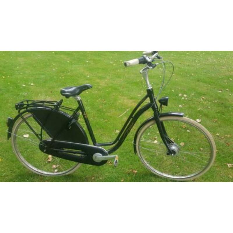 Nette mooie zwarte damesfiets Trek Style 53cm N7