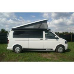 Camper huren: 5 pers. VW T5 : Actie -10% mei