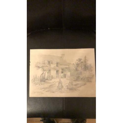 Oude tekening