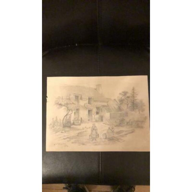 Oude tekening