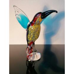 Italie Murano Vogel Kolibrie diverse kleuren