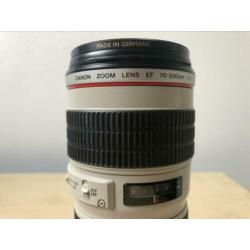 Canon EF 70-200mm f/4L USM en B+W F-Pro UV-filter