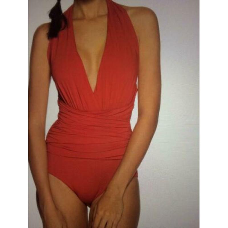 Calvin Klein badpak maat S kleur zwart