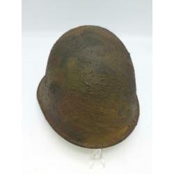 Duits/Nederlandse beute camo helm wo2