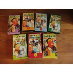 10 x Videobanden van Dik Trom (+ 1DVD)
