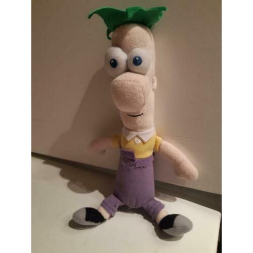 Ferb walt disney knuffel Paars / groen / geel