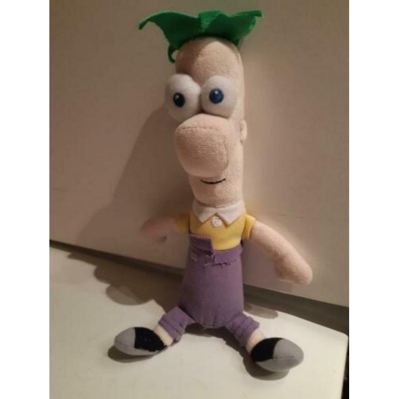 Ferb walt disney knuffel Paars / groen / geel