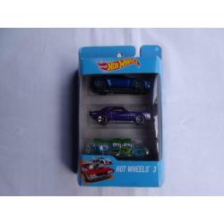 Hot Wheels 3 x 3Pack Trucks en Auto's 1:64 Matchbox hsmi