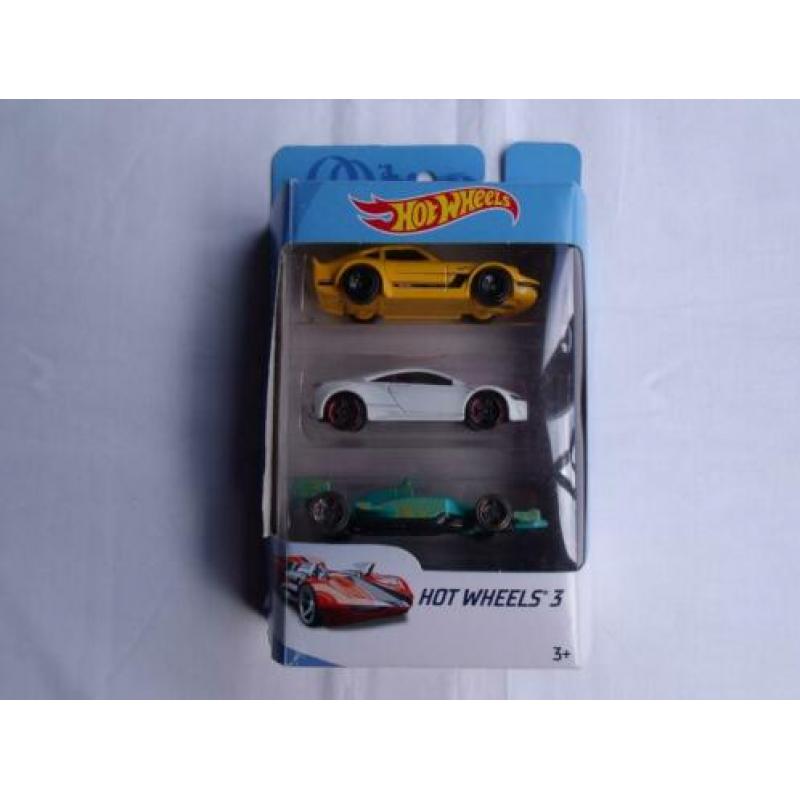 Hot Wheels 3 x 3Pack Trucks en Auto's 1:64 Matchbox hsmi