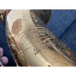 Selmer Bundy - tenor saxofoon (studiesax) met koffer