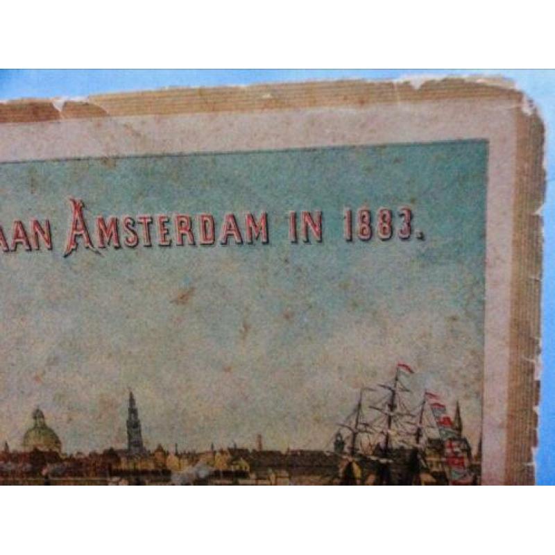 Amsterdam wereld tentoonstelling 1883
