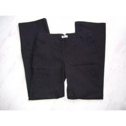 nieuwe zwarte pantalon met glans van Clockhouse mt 40