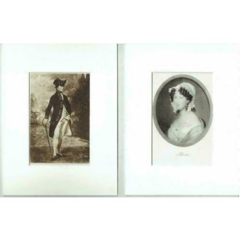 18 Gravures Horatio Nelson en Maritieme Portreten 1897