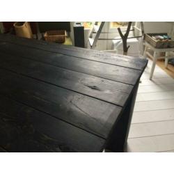 Massief houten eetkamertafel/eettafel