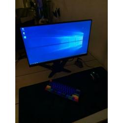 Game pc - i7 8700k - msi gtx 1080 ti - 240 hz monitor g-syng
