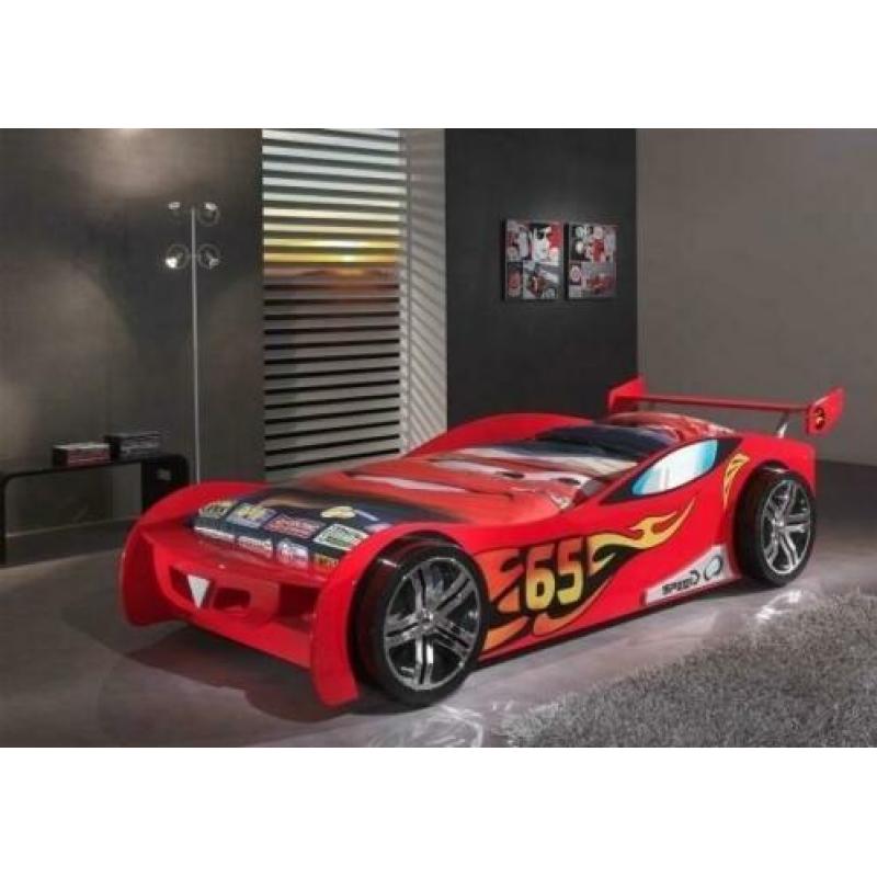 Autobed | Le Mans | Rood of Wit | Bed | Gratis Bodem