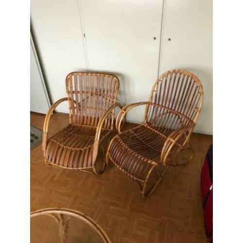 Rotan set jaren 1930's