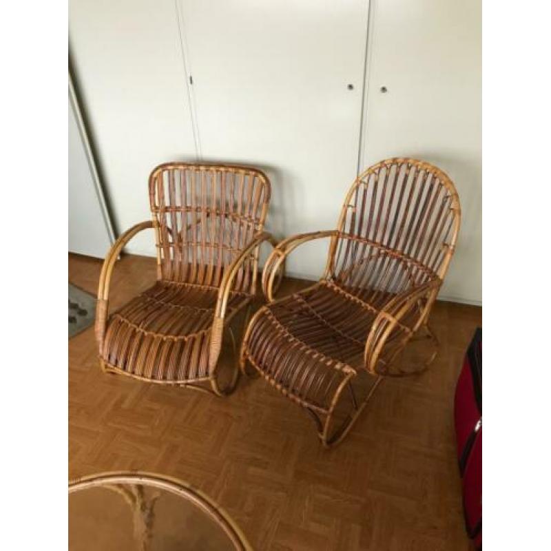 Rotan set jaren 1930's