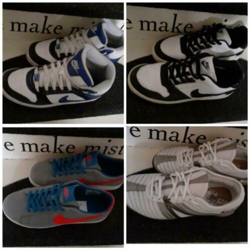 4 paar sneakers schoenen ~ Nike ~ mt 40 Nieuw Z.G.A.N
