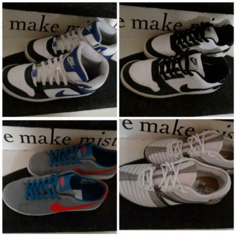 4 paar sneakers schoenen ~ Nike ~ mt 40 Nieuw Z.G.A.N