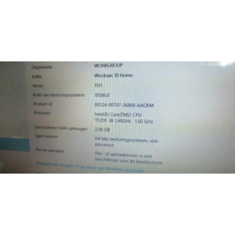 Acer dual core notebook