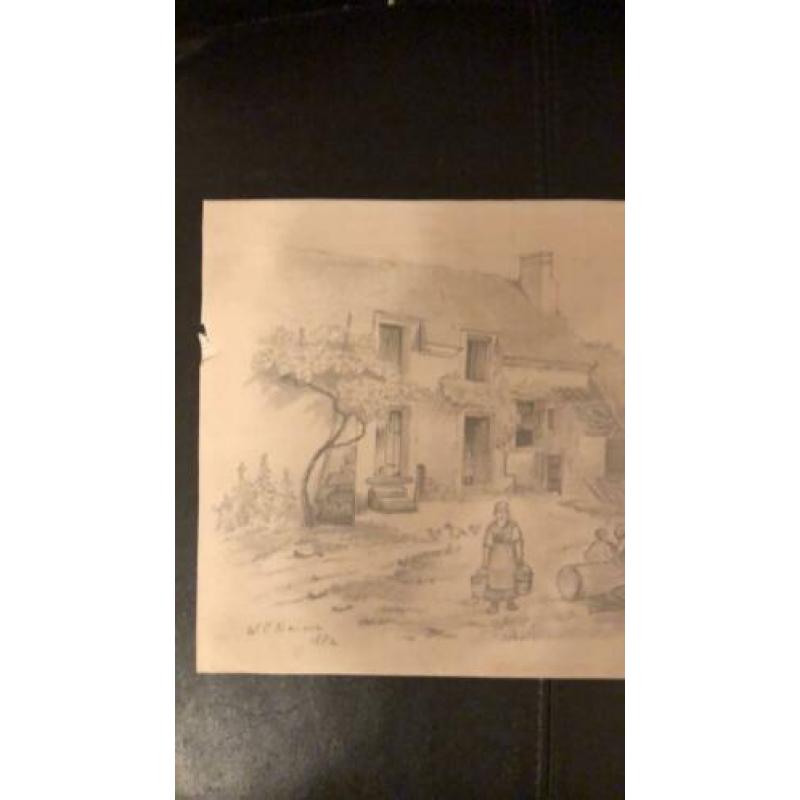Oude tekening