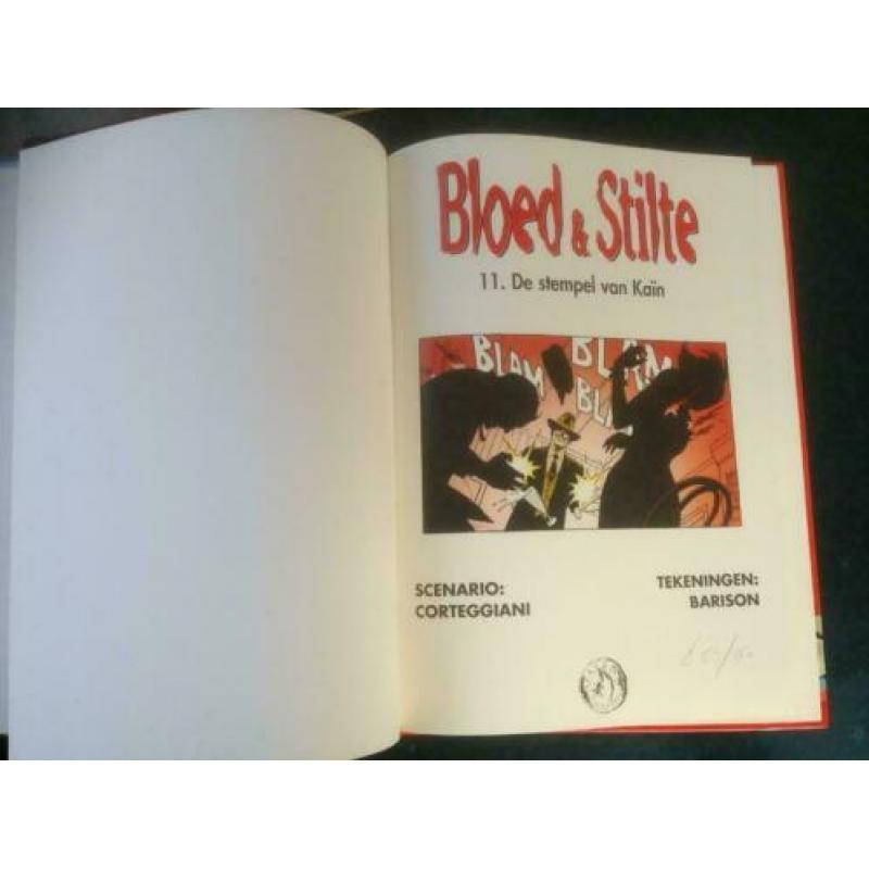 Bloed & Stilte Corteggiani 1e druk 1998 (nr. 63/250 exempl.)