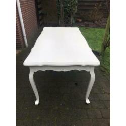 Queen ann tafel brocante eettafel