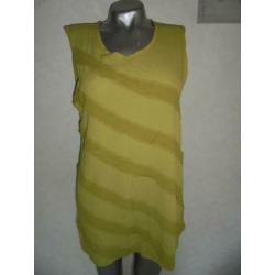 leuke blouse groen merk Jensen en Jensen M