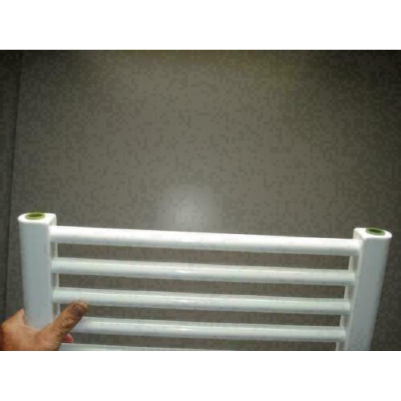 Design radiator 45 cm breed x 165 cm hoog in het wit en 766W