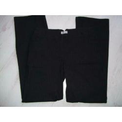 nieuwe zwarte pantalon met glans van Clockhouse mt 40