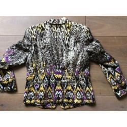 Z.G.A.N Gerry weber jasje maat L. Tijgerprint dierenprint