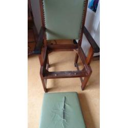 2 oude stoelen jaren '50 Opknap project!