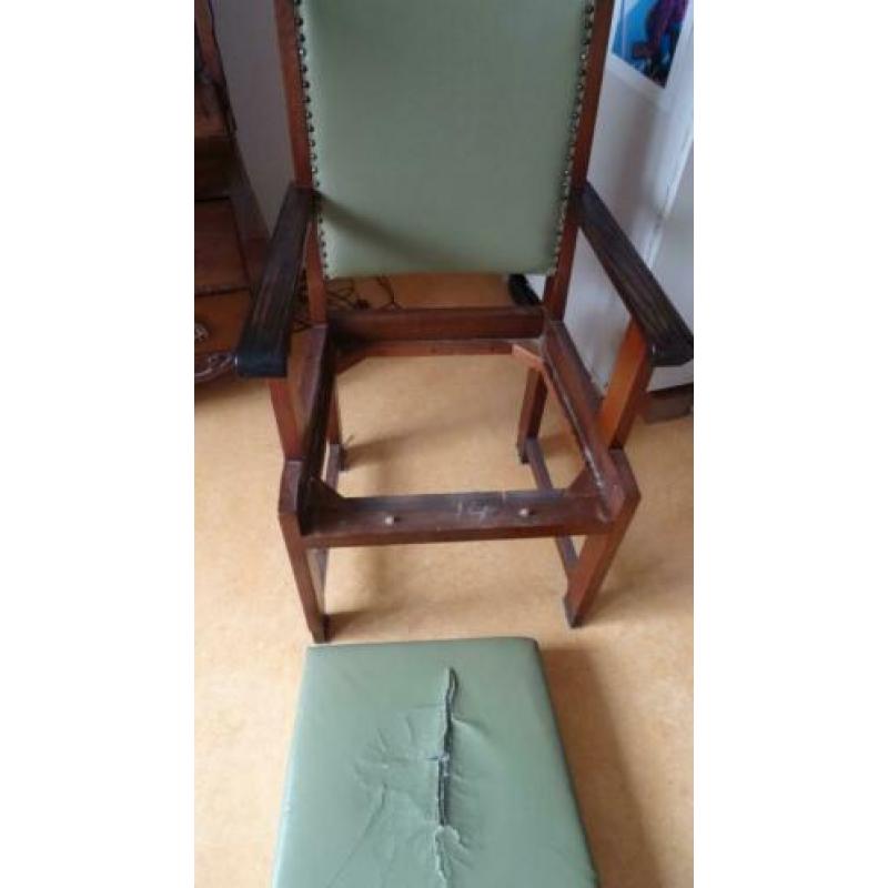 2 oude stoelen jaren '50 Opknap project!