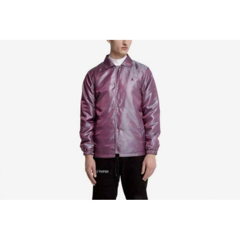 (Maat M) Daily Paper Purple Okavango Coach Bomber Jacket
