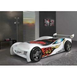 Autobed | Le Mans | Rood of Wit | Bed | Gratis Bodem