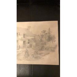 Oude tekening