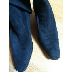 Laarzen mt 38, blauw