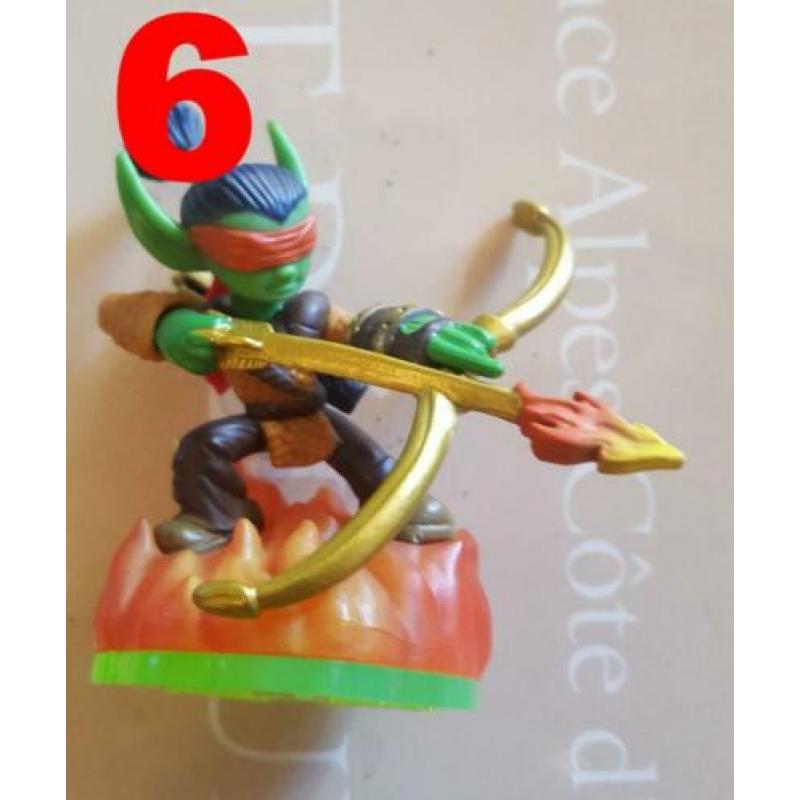 Figuren van Skylanders Spyro's Adventure