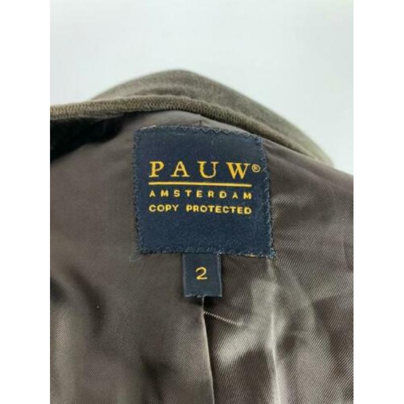 PAUW Lange Dames jas (€1150) Topconditie dames maat 38
