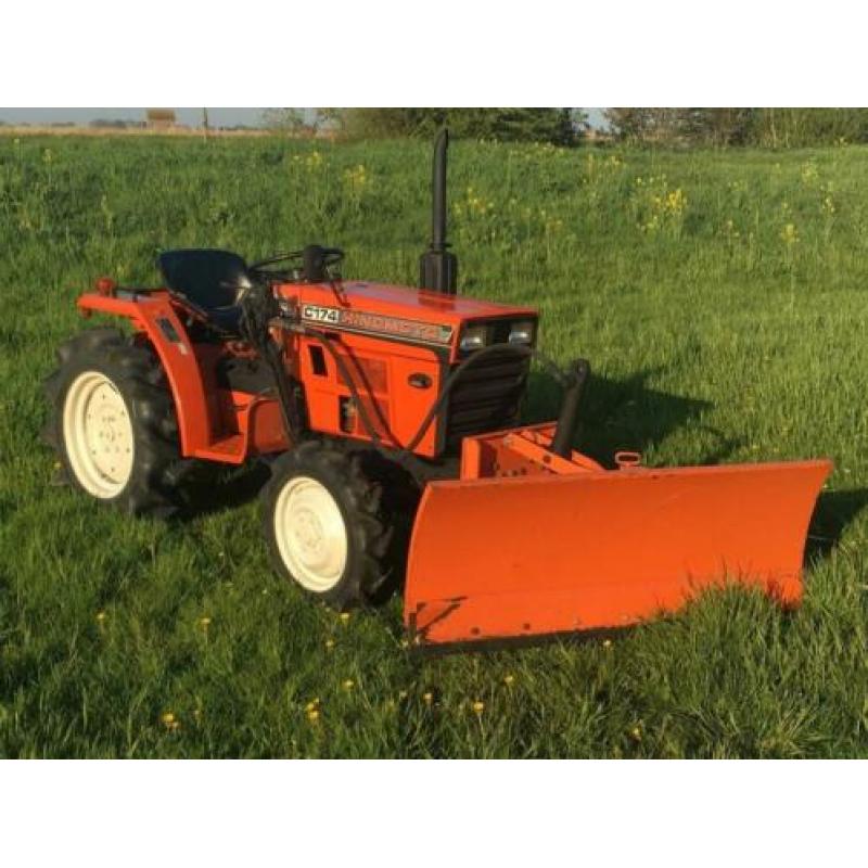 Minitractor 19PK 4WD minitrekker mini trekker tractor