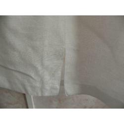Wit katoen linnen viscose zomer rok MISS ETAM 38 M prima