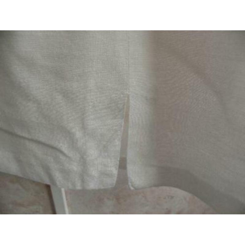 Wit katoen linnen viscose zomer rok MISS ETAM 38 M prima