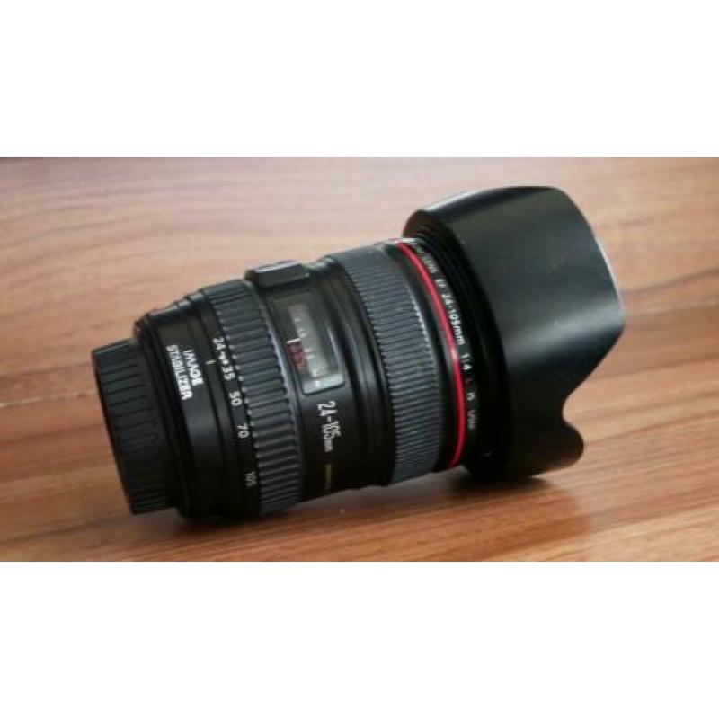 CANON 70D incl 4 lenzen en flitser