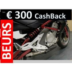 KAWASAKI ER 6 N ABS (bj 2006) ER6N Mat Zwart ER6 35kw A2 mog